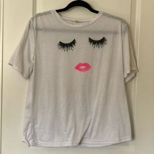 Eyelash tshirt